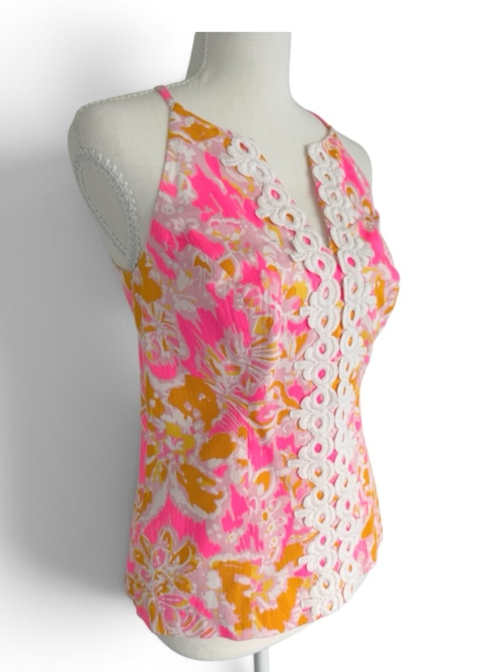 Lilly Pulitzer Magnolia Halter Top